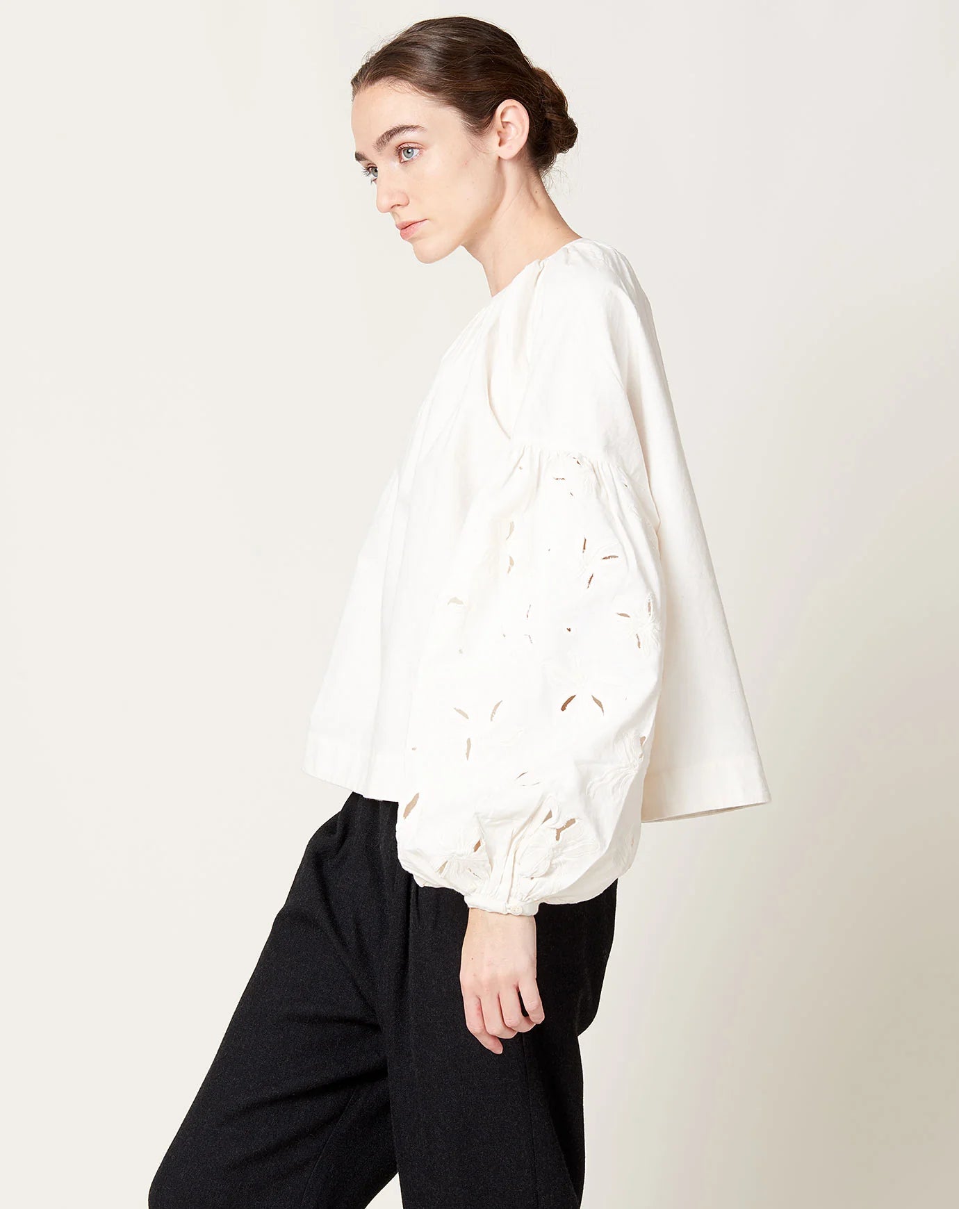 HARLOW BLOUSE OFF-WHITE