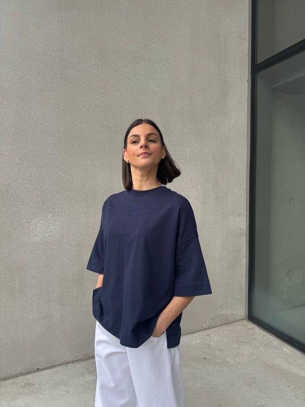 MIMOSA TEE COUCOU NAVY