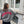 coucou joseph sweater dark grey / red