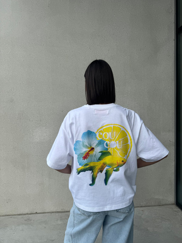 FLORE TEE COUCOU FISH PRINT