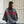coucou joseph sweater dark grey / red