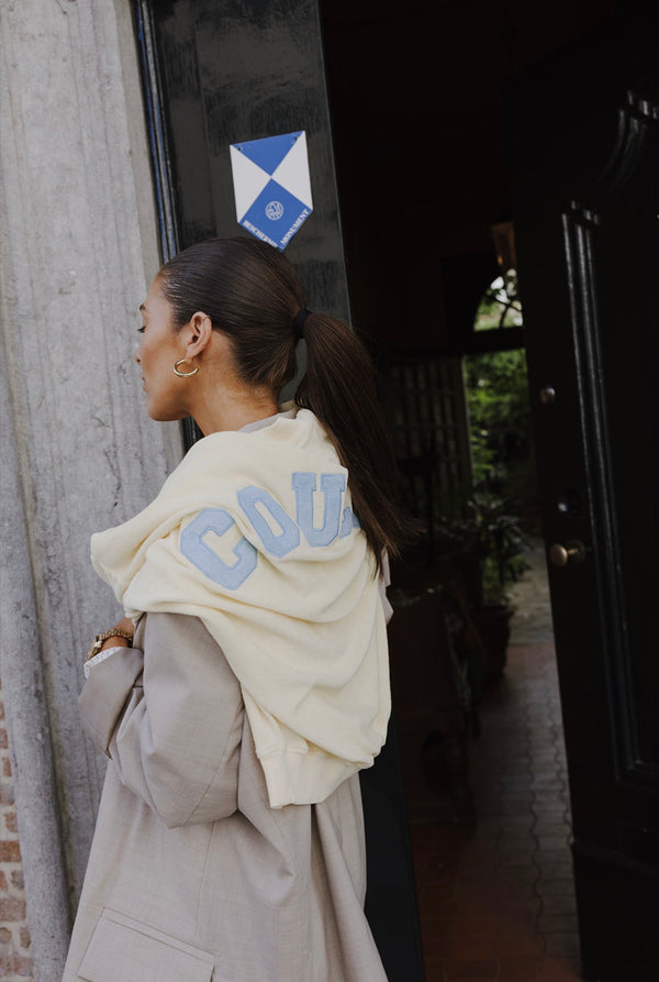 Joseph sweater Terry butter yellow coucou