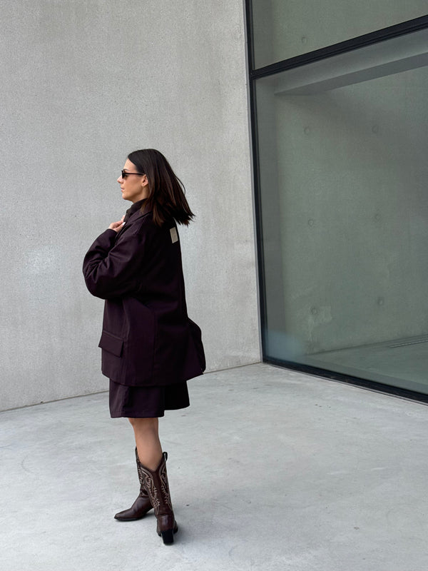 COUCOU BLAZER BROWN