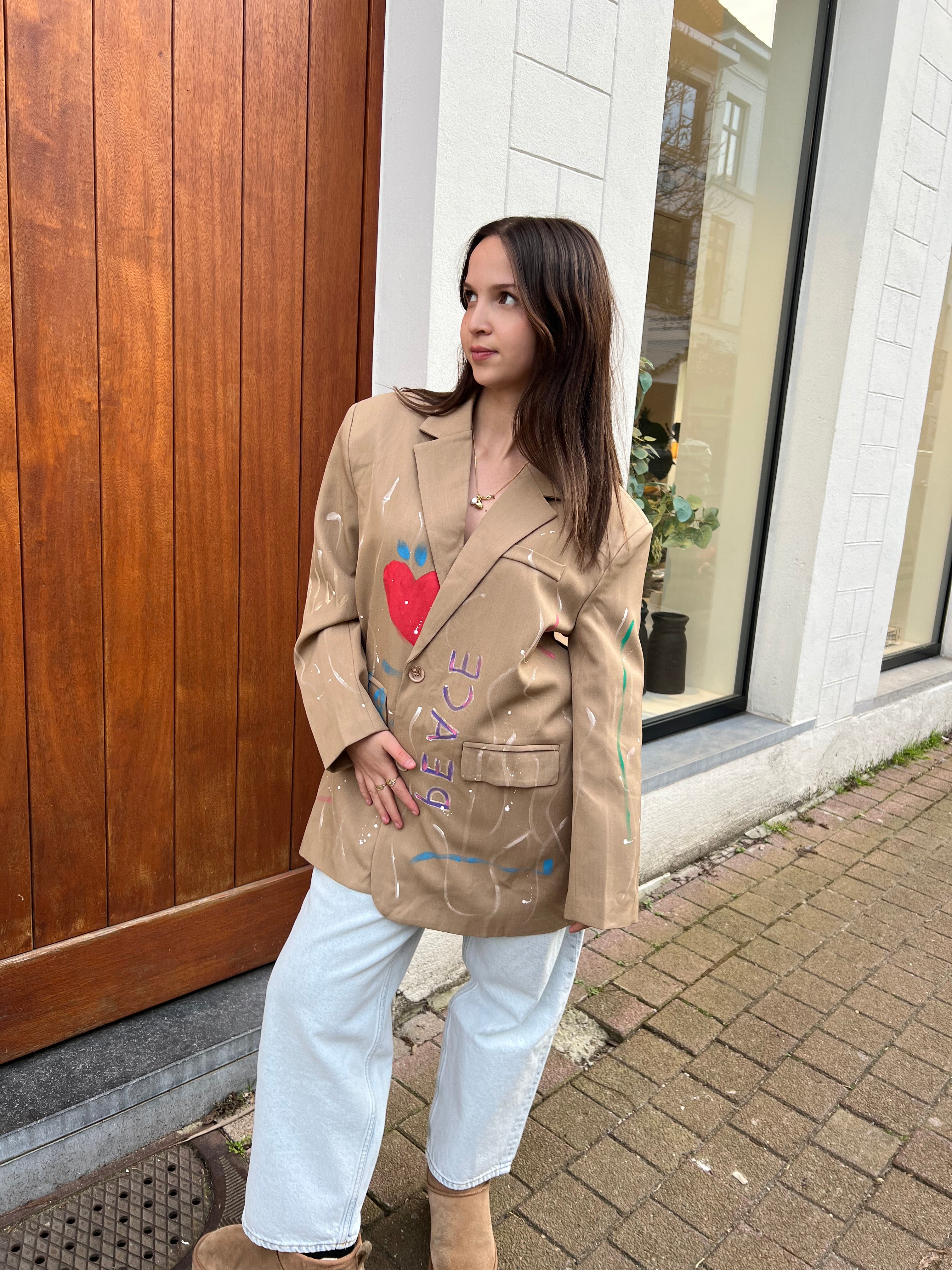 Graffiti blazer – Oui - Main Image