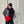 coucou willow scarf navy-red