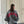 coucou joseph sweater dark grey / red