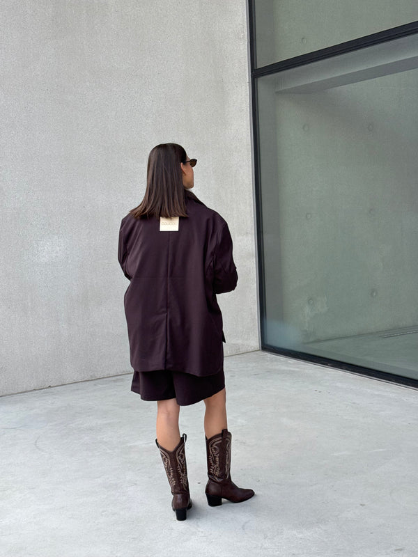 COUCOU BLAZER BROWN