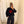 coucou macaron knit poppy print
