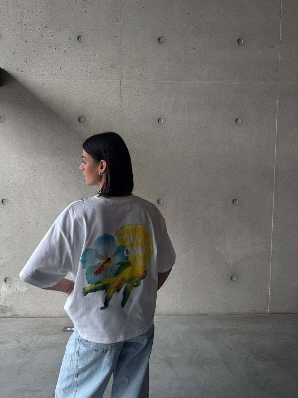 FLORE TEE COUCOU FISH PRINT