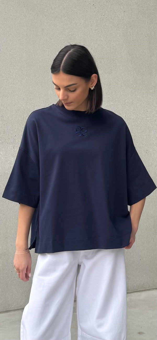 MIMOSA TEE COUCOU NAVY