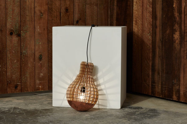 COPPER SPINNING PENDANT LAMP