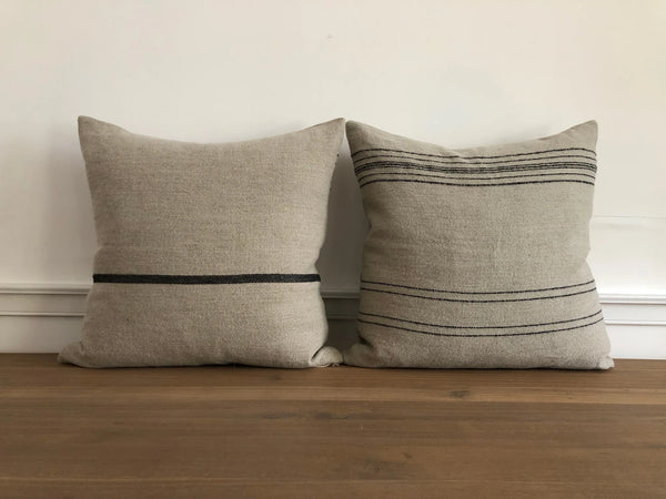 MOROCCAN STRIPE DECO CUSHION COVER LIBECO