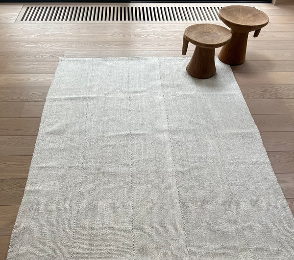 offwhite cotton rug #1