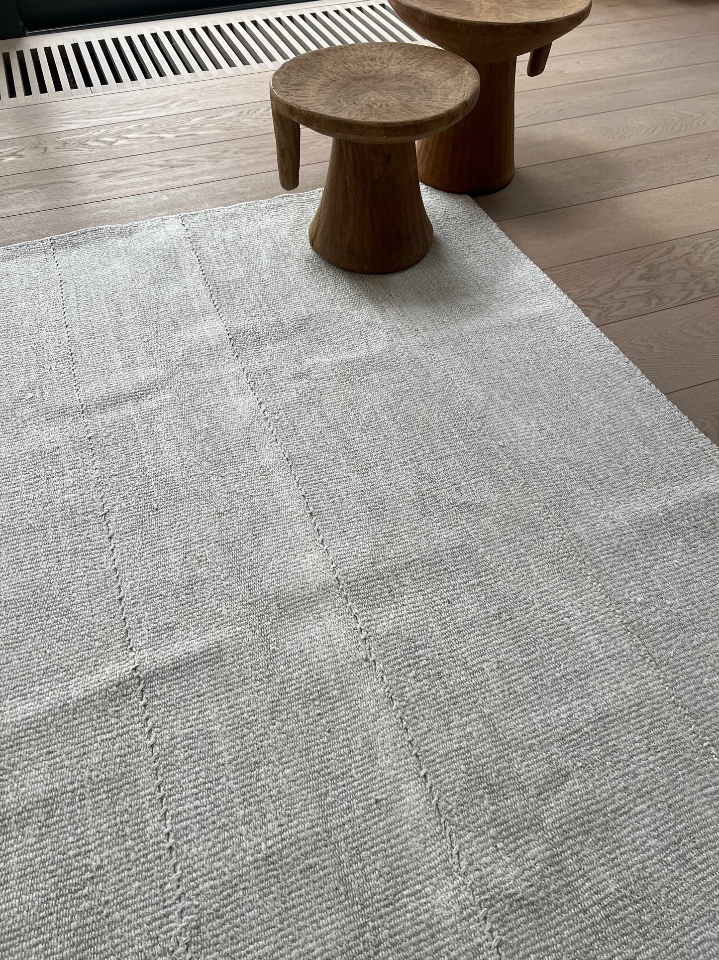 offwhite cotton rug #1