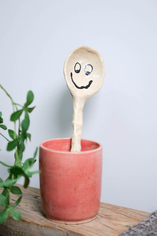 Handcrafted Ceramic Spoon Large