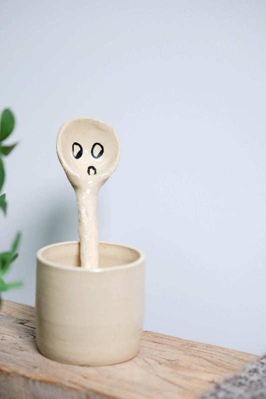 Handcrafted Ceramic Spoon Small