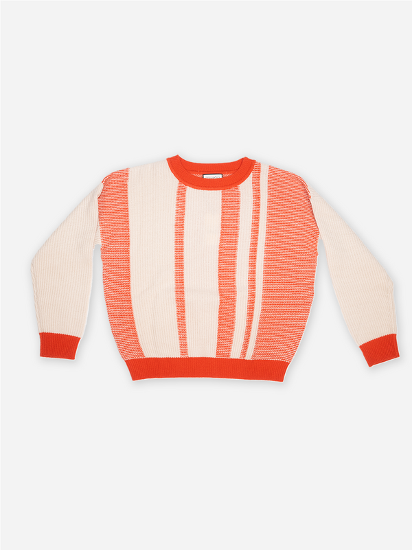 Coral Matilda Road Sweater