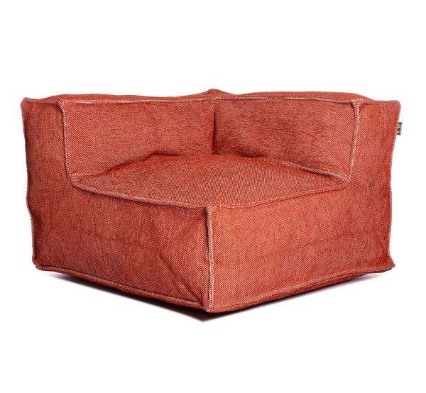 SILKY Club Corner Seat Pouf