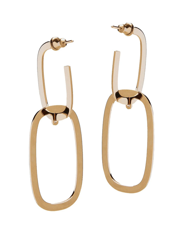 OCTOGONY EARRINGS BREEZY02 GOLD