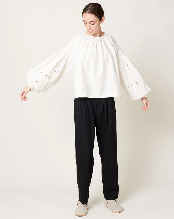 HARLOW BLOUSE OFF-WHITE