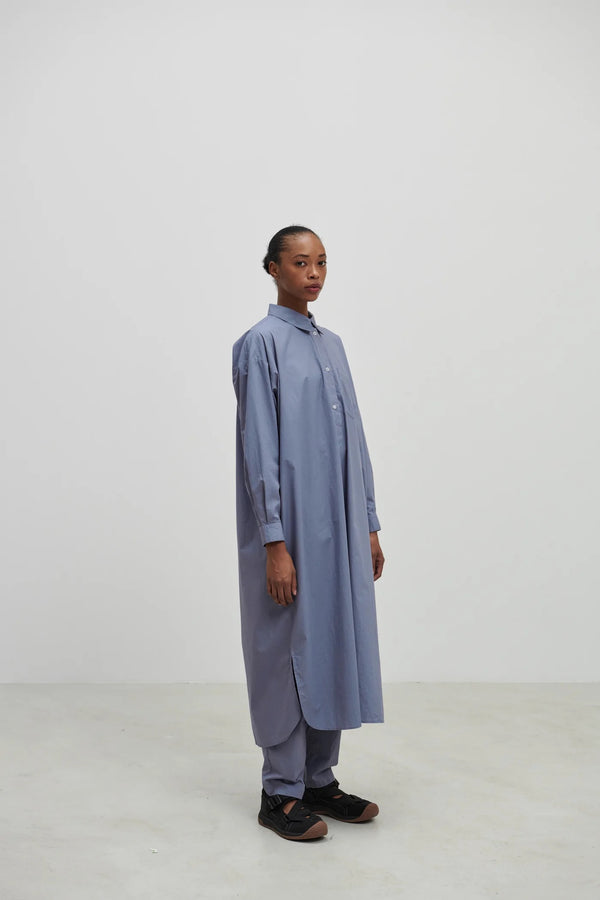 EDGAR SHIRTDRESS DUSTY BLUE