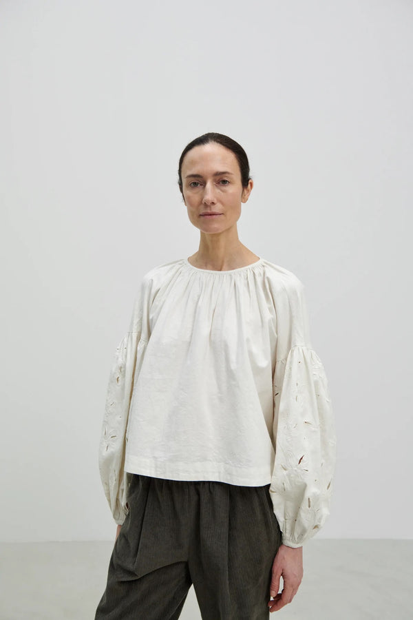 HARLOW BLOUSE OFF-WHITE