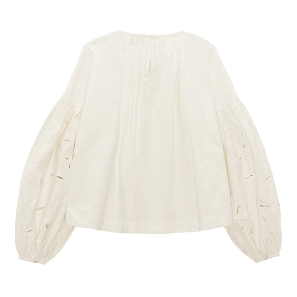 HARLOW BLOUSE OFF-WHITE