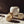 alabaster candle holder M - white