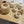alabaster candle holder M - white