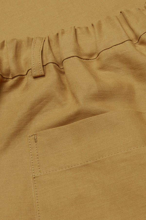 MUTO PANTS GOLDEN BROWN