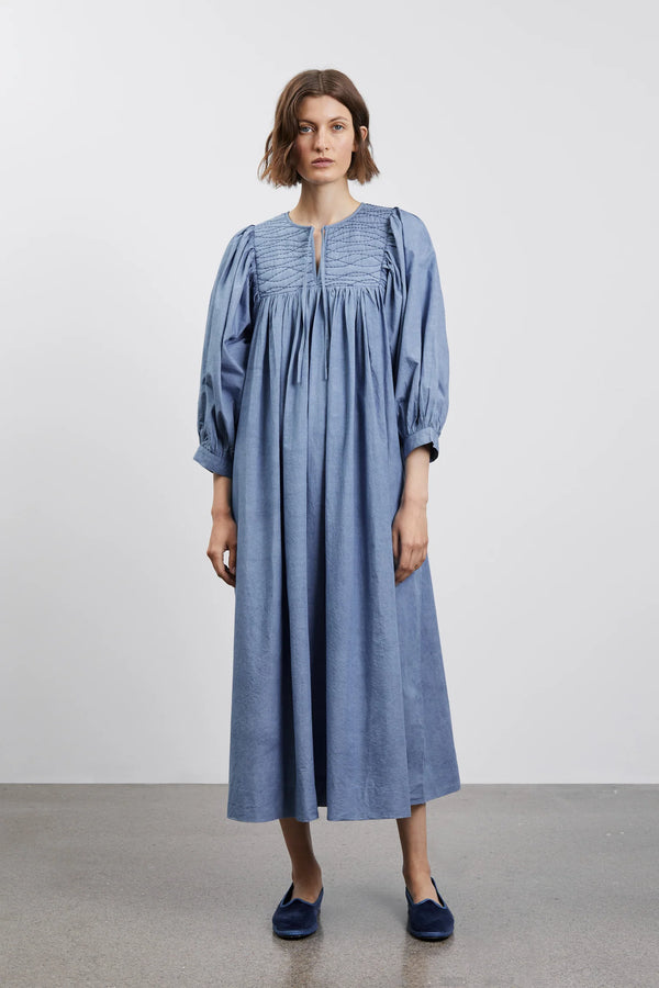 NADJA DRESS INDIGO