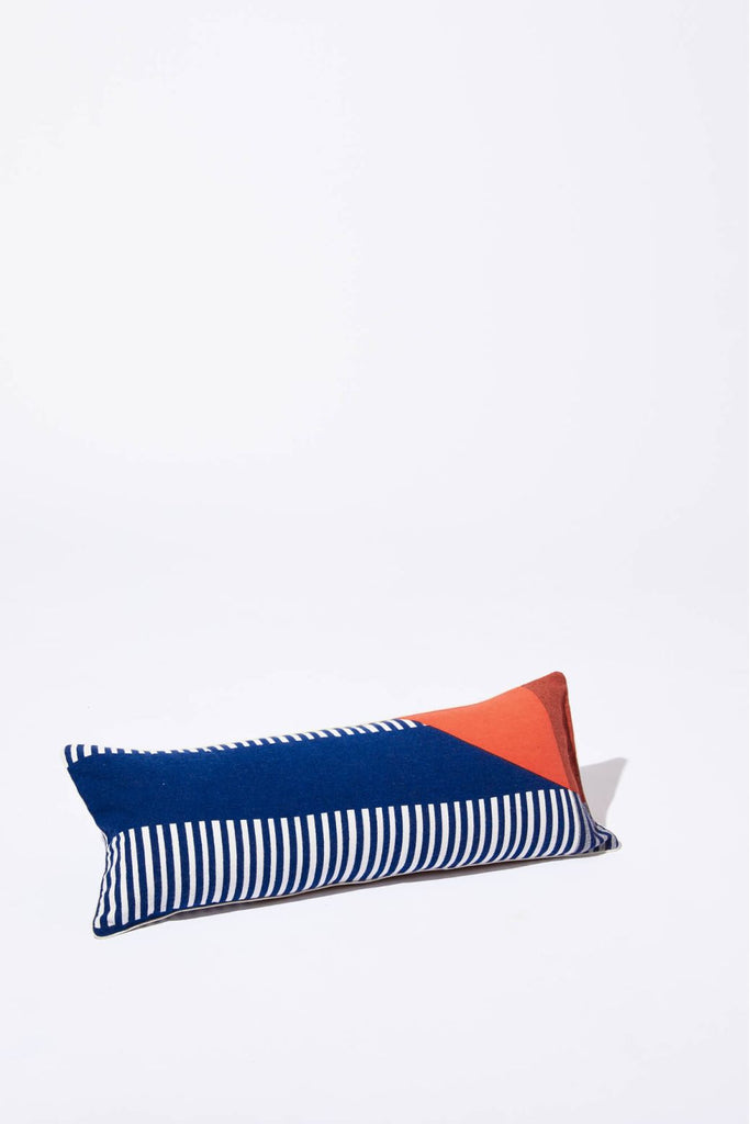 CUSHION COVER ABSTRACT ROUX KAKI