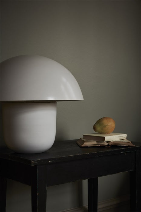 mushroom lamp white