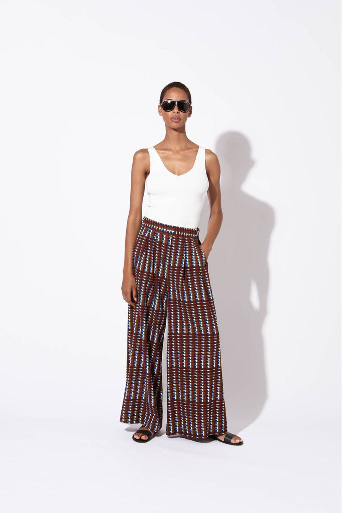 PANTALON PENELOPE RILEY BRUN